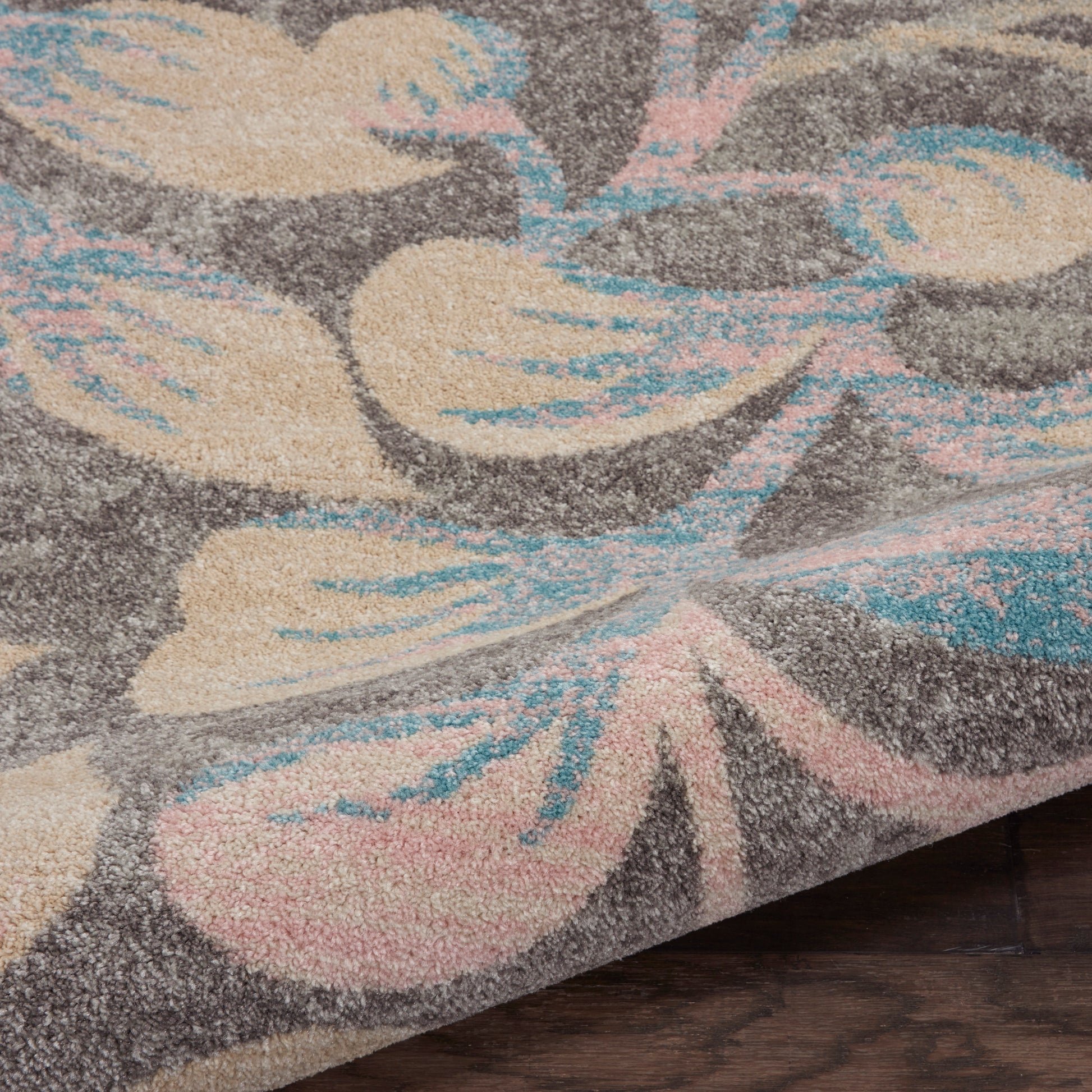 Nourison Home Tranquil  Grey Beige  Contemporary