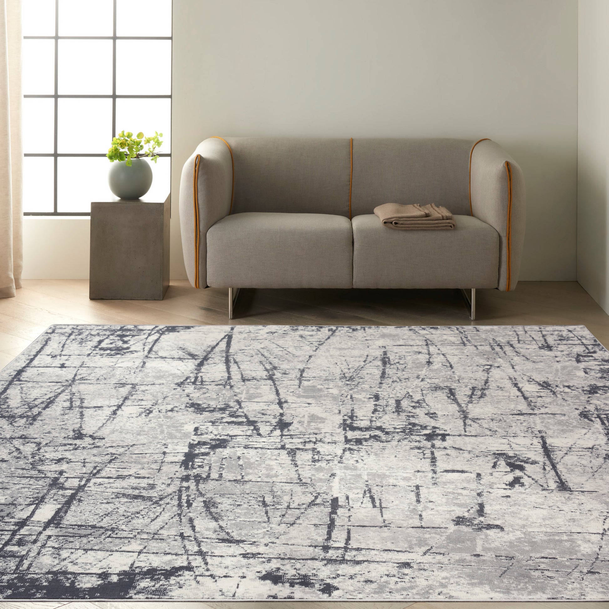 Calvin Klein CK970 Vapor  Ivory Grey  Contemporary