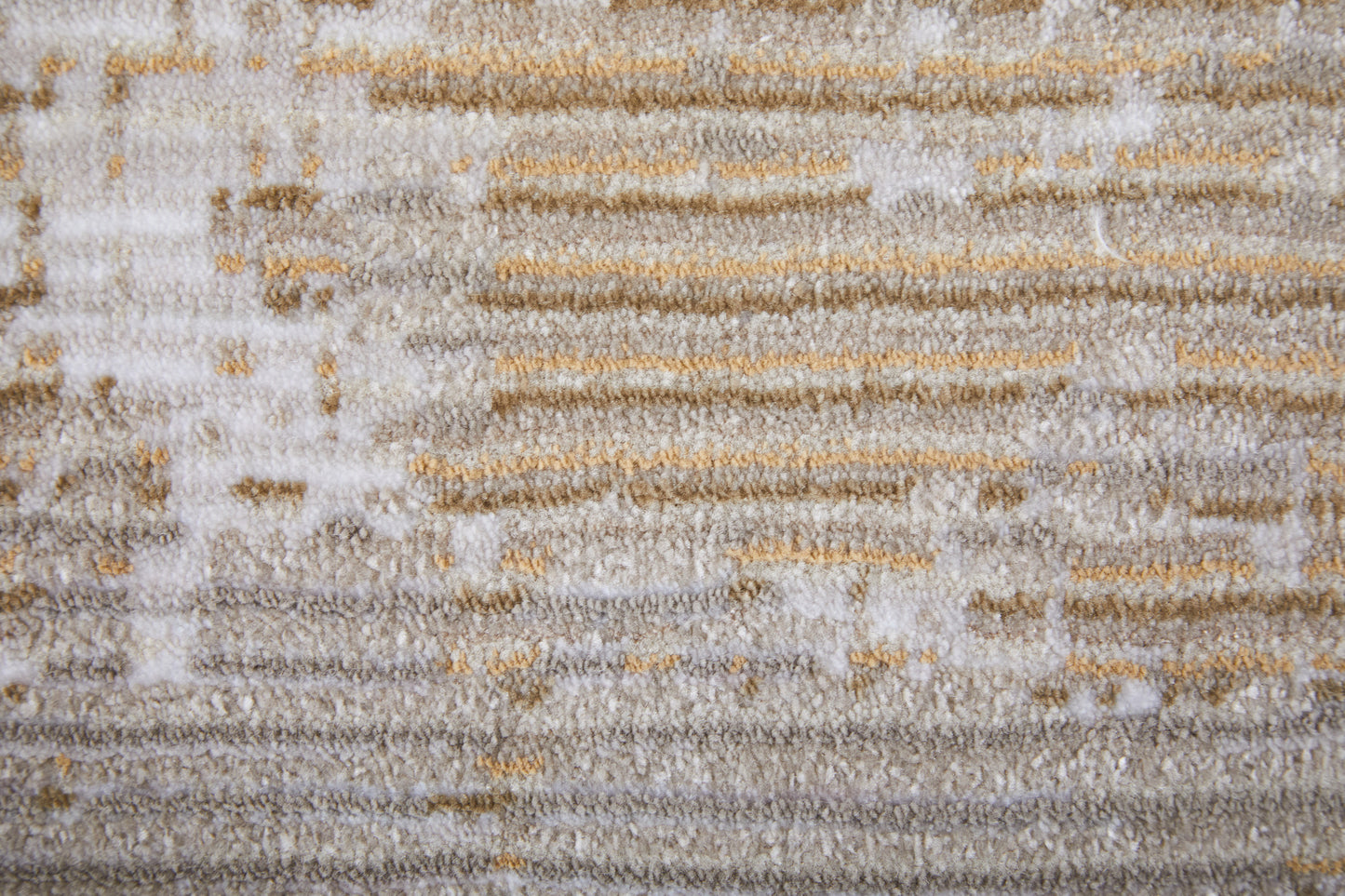 Feizy Sonora 39PLF Ivory Modern/Bohemian & Eclectic Machinemade Rug