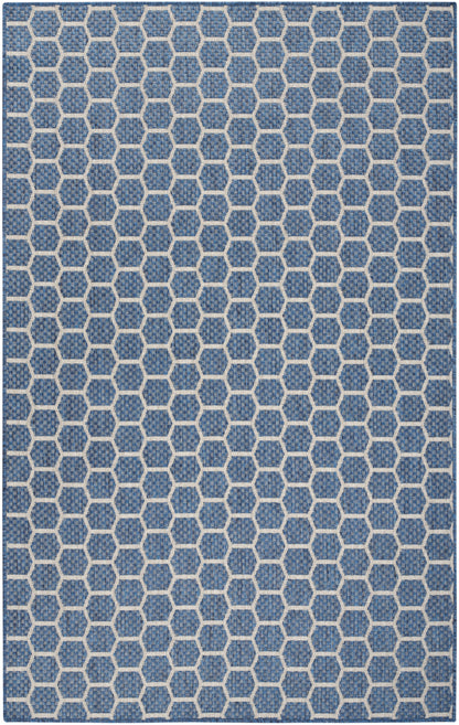 Nourison Home Twist Reversible TWS01 Blue Contemporary Loom-woven Rug