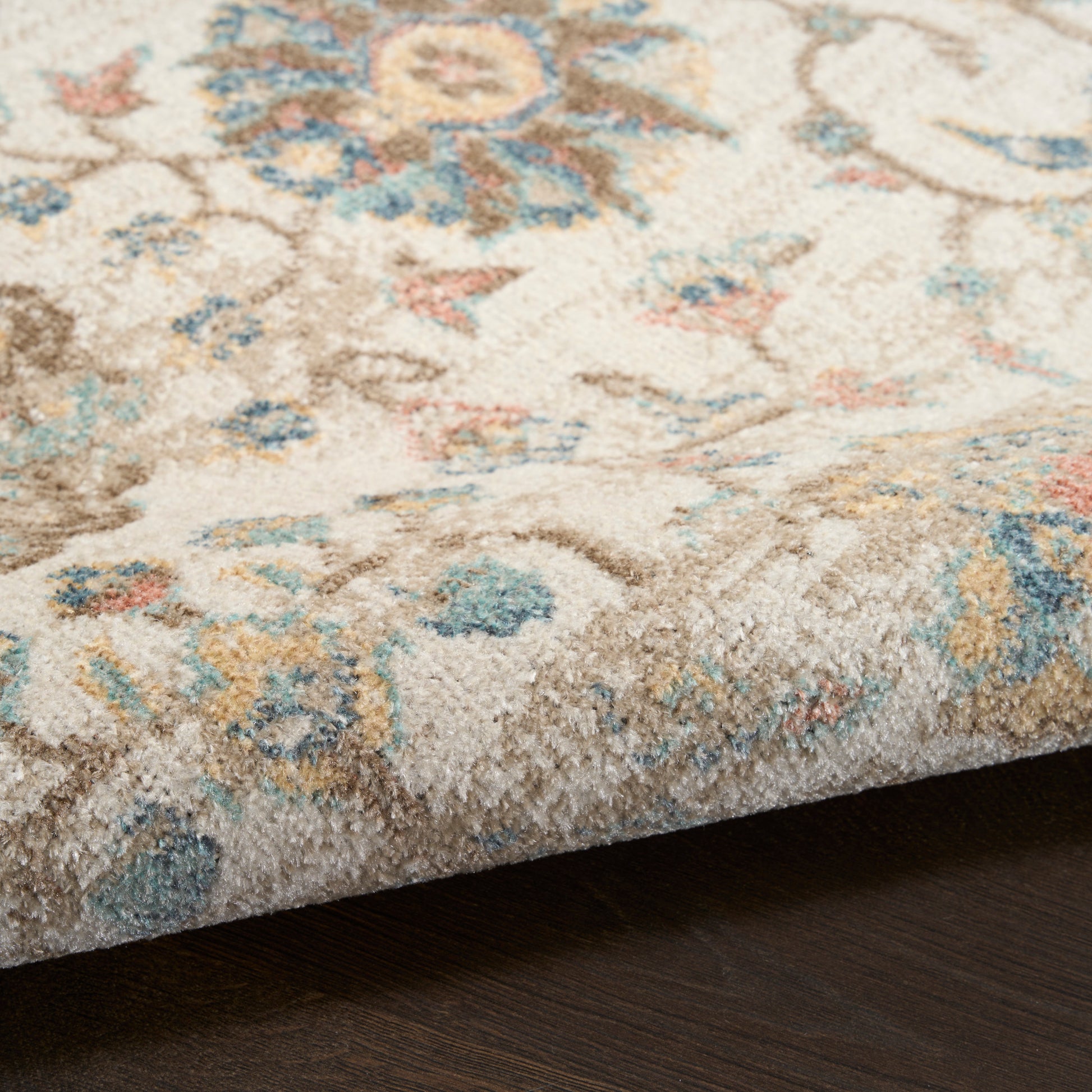 Nourison Home Washable Decor  Beige  Traditional