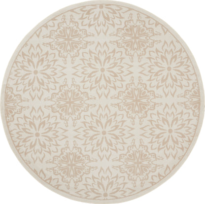 Nourison Home Jubilant JUB06 Ivory Beige Transitional Power-loomed Rug
