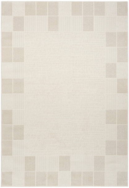 Nourison Home Nordic NRC07 Ivory Grey Contemporary Power-loomed Rug