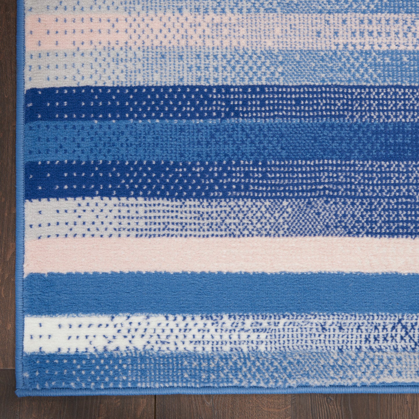 Nourison Home Whimsicle  Blue Multicolor  Contemporary