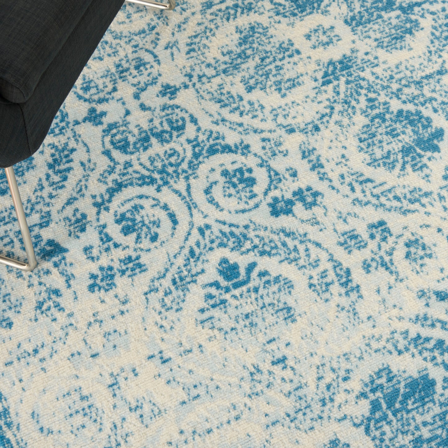 Nourison Home Jubilant  Blue  Transitional