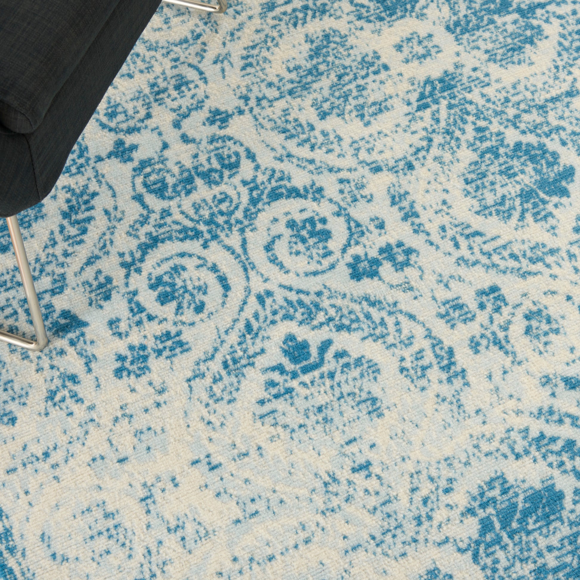 Nourison Home Jubilant  Blue  Transitional