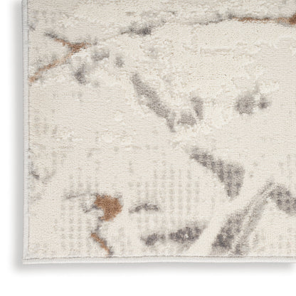 Nourison Home Elation  Ivory Grey  Contemporary