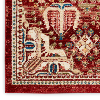 Nourison Home Karisma  Brick Ivory  Traditional