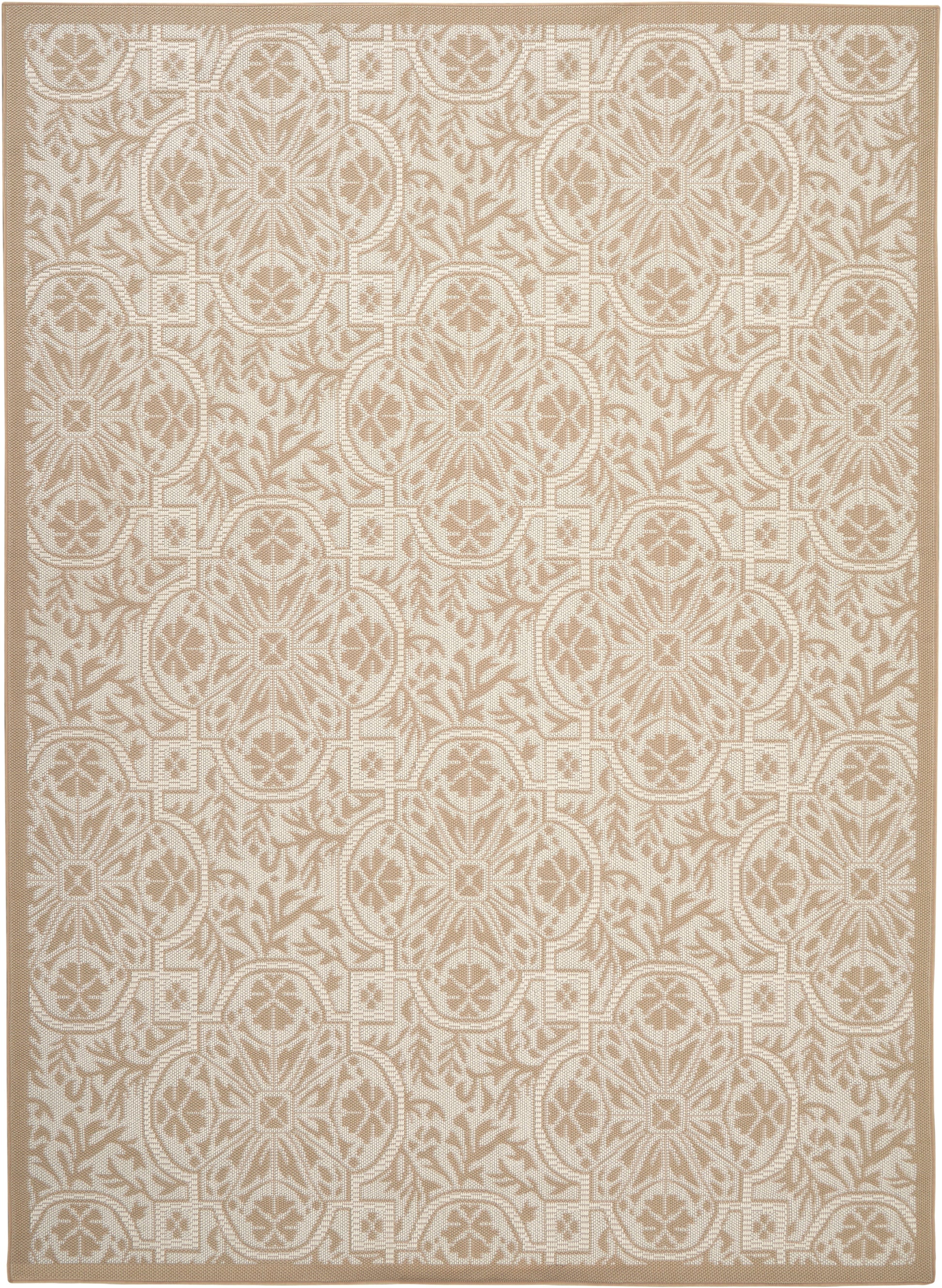 Nourison Home Aruba  Beige Cream  Transitional