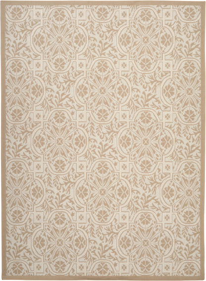 Nourison Home Aruba  Beige Cream  Transitional