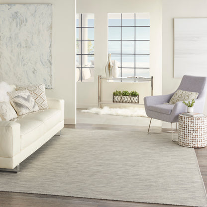 Nourison Home Positano  Light Grey  Contemporary