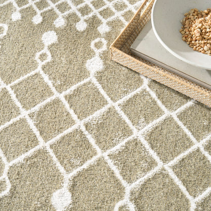 Nourison Home Astra Machine Washable  Sage  Transitional