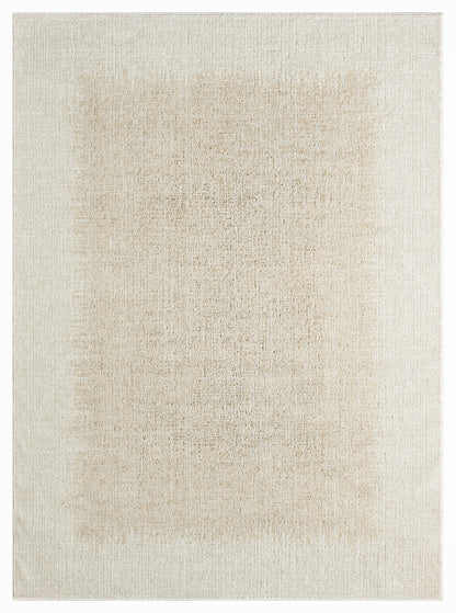 DKNY Grand Street GRN03 Ivory Beige Contemporary Power-loomed Rug