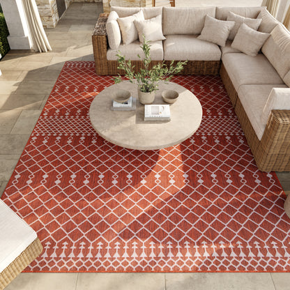 Nourison Home Positano  Terracotta  Contemporary