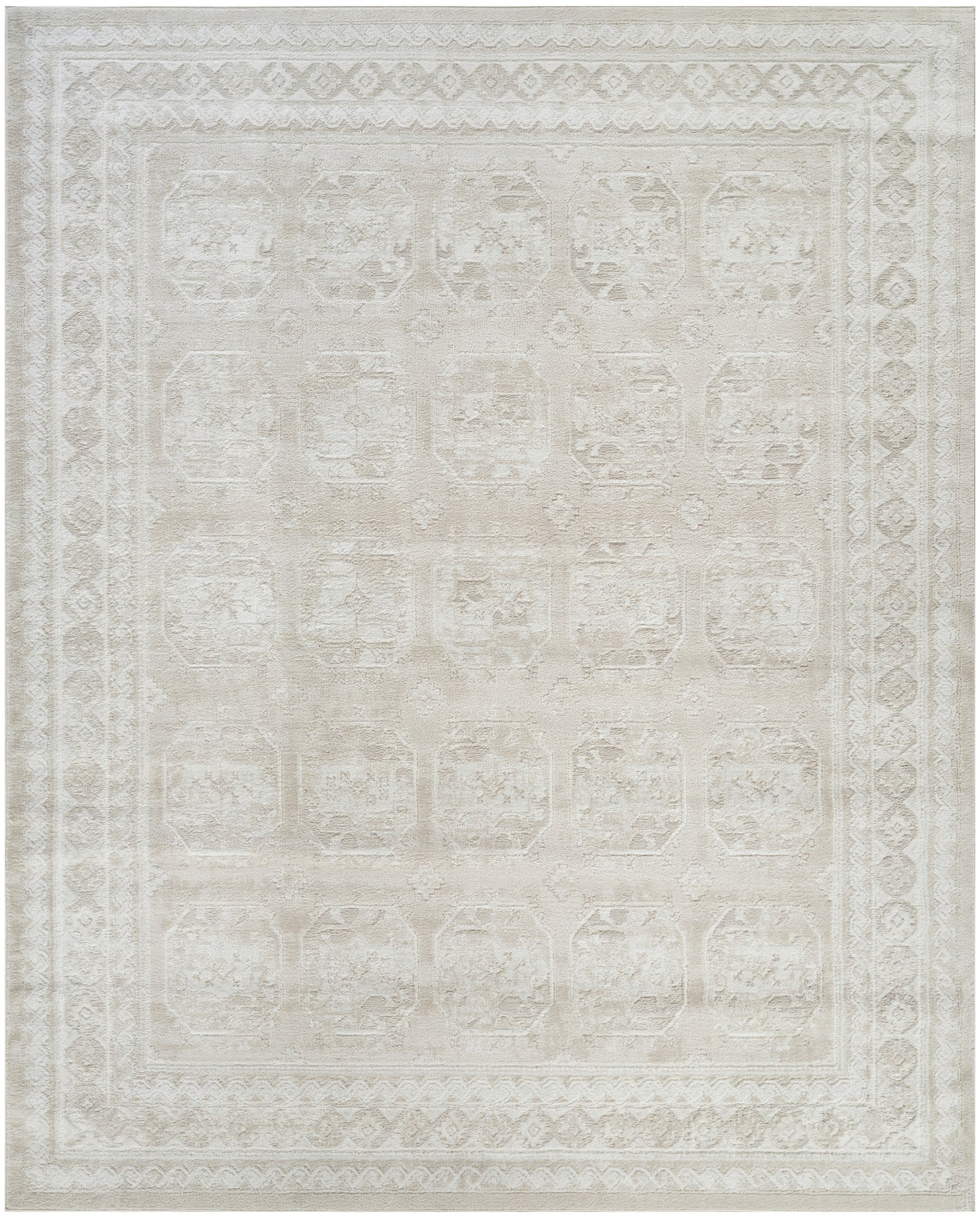 Nourison Home Dekor  Ivory Beige  Traditional