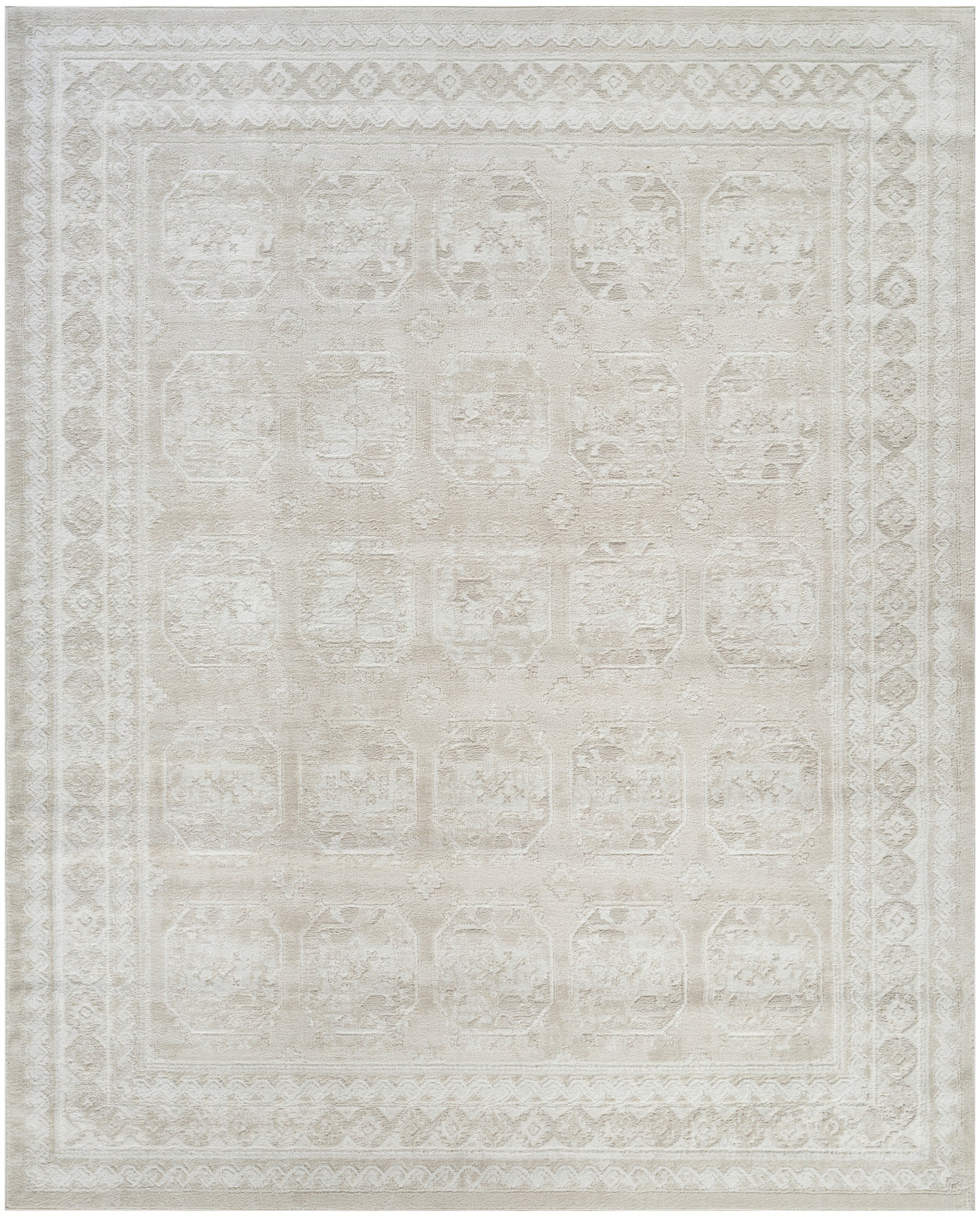 Nourison Home Dekor  Ivory Beige  Traditional