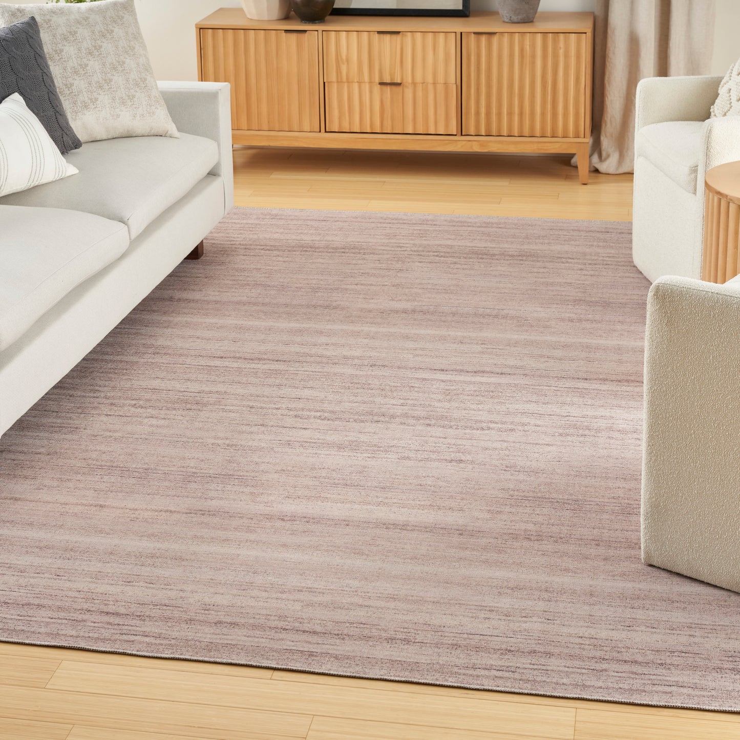 Nourison Home Washable Essentials  Ivory Mocha  Contemporary