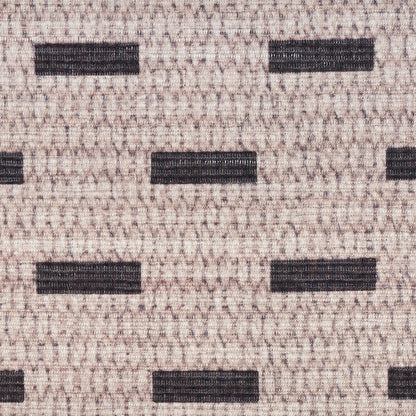 Nourison Home Nourison Washables  Cream Black  Contemporary