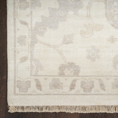 Nourison Home Aldora  Ivory Grey  Traditional