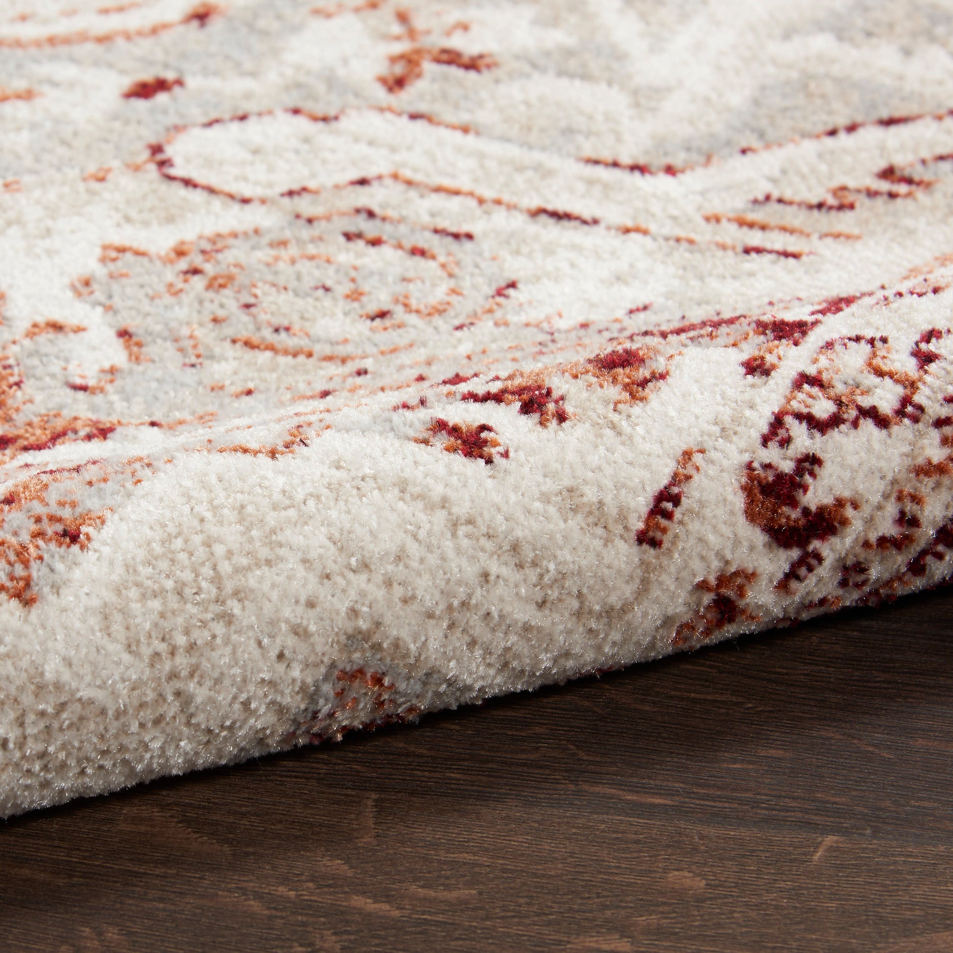 Nourison Home Carina  Brick Silver  Transitional