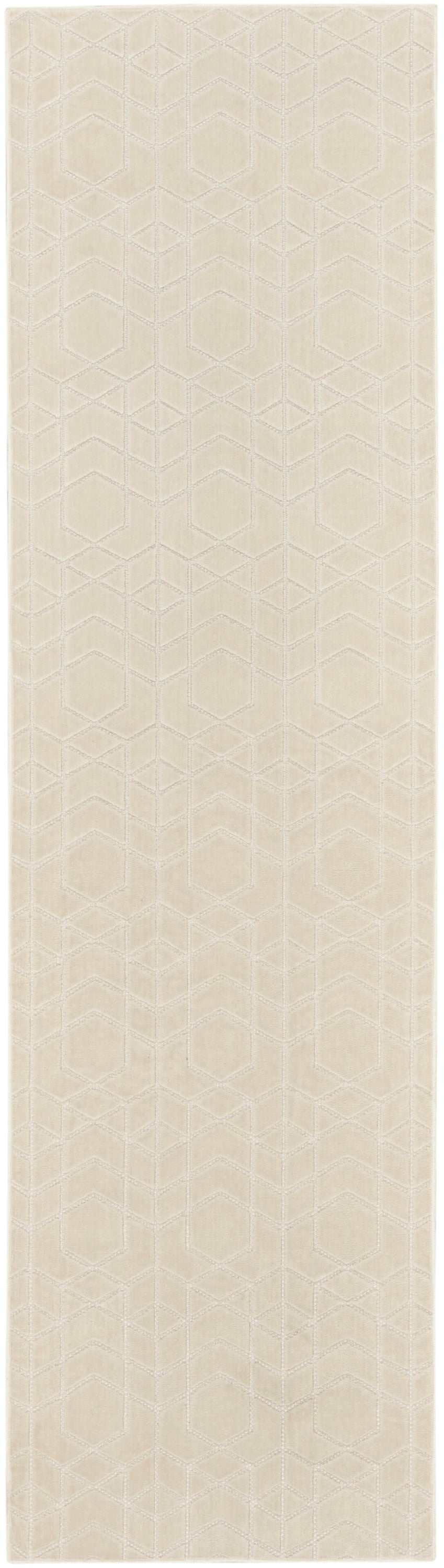 Nourison Home Washable Charm WCH01 Ivory Contemporary Machine Woven Rug
