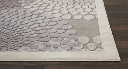 Nourison Home Graphic Illusions  Grey  Contemporary