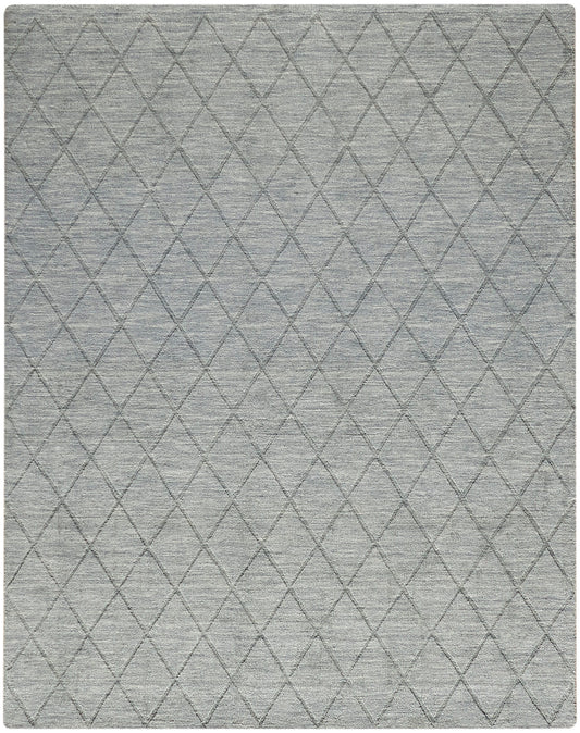 Nourison Home Wool Haven  Blue  Contemporary