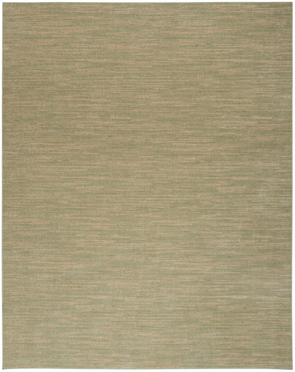 Nourison Home Nourison Essentials NRE01 Green Gold Contemporary Power-loomed Rug