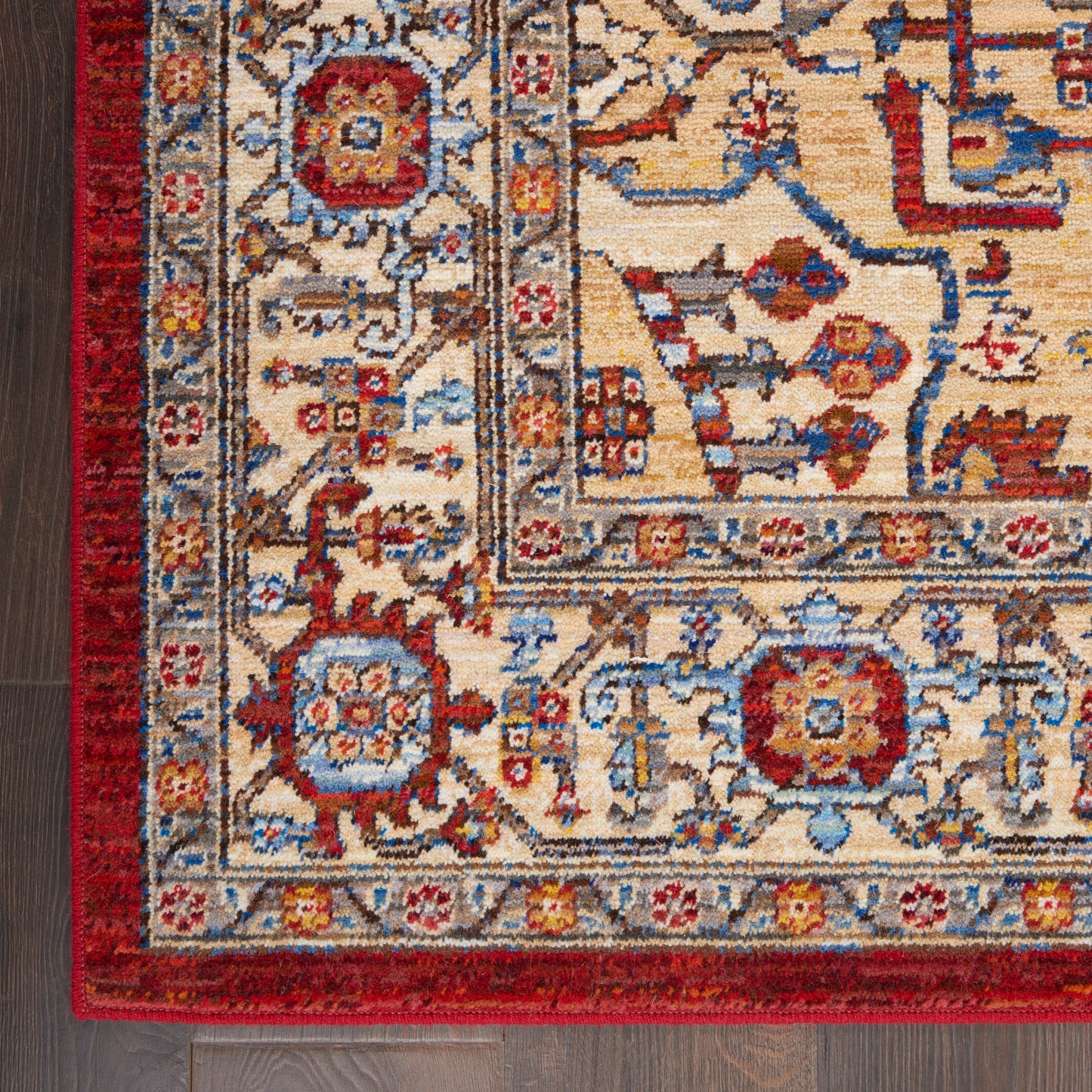 Nourison Home Majestic  Red  Traditional