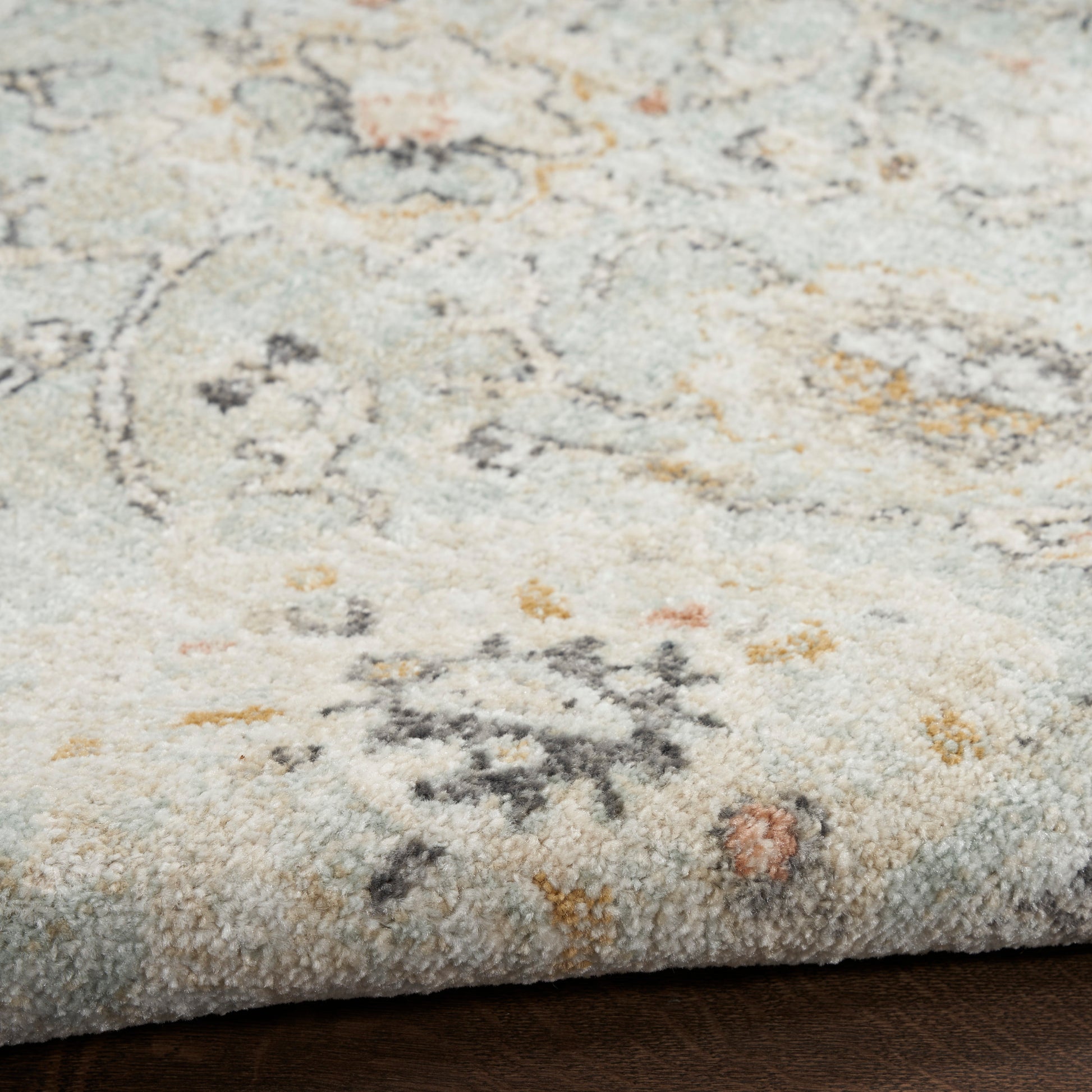 Nourison Home Oushak Home  Mint  Traditional