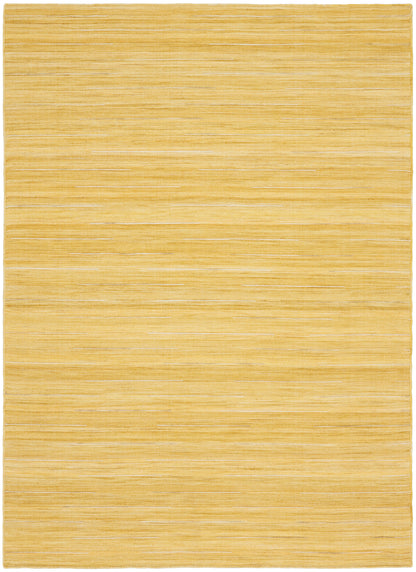 Nourison Home Interweave IWV01 Yellow Contemporary Loom-woven Rug