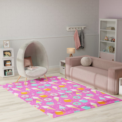 Nourison Home Imagination  Pink Multicolor  Contemporary