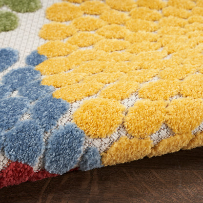 Nourison Home Aloha  Multicolor  Contemporary