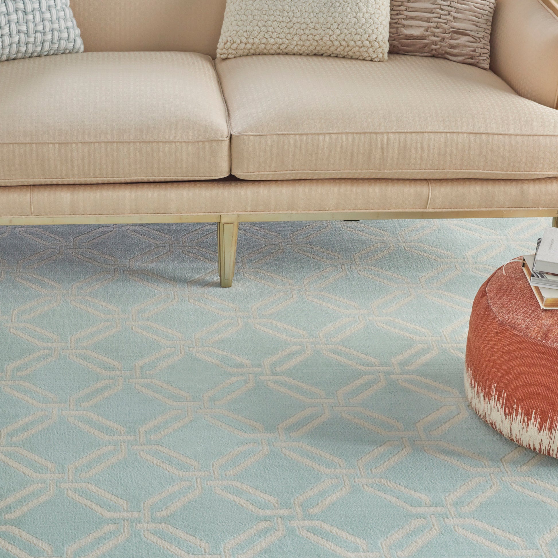 Nourison Home Jubilant  Green  Contemporary