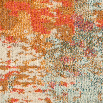 Nourison Home Celestial  Pink Multicolor  Contemporary