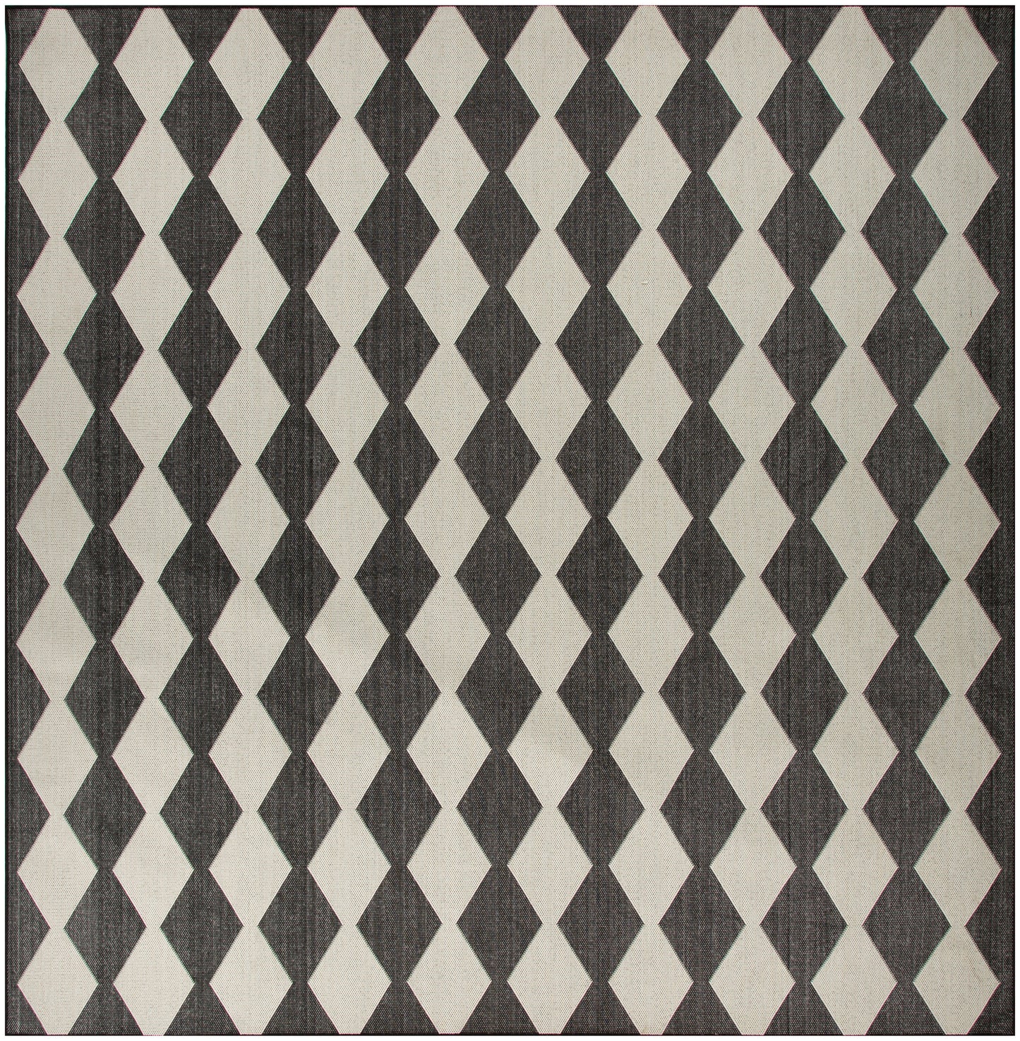 Nourison Home Positano POS04 Black Contemporary Power-loomed Rug