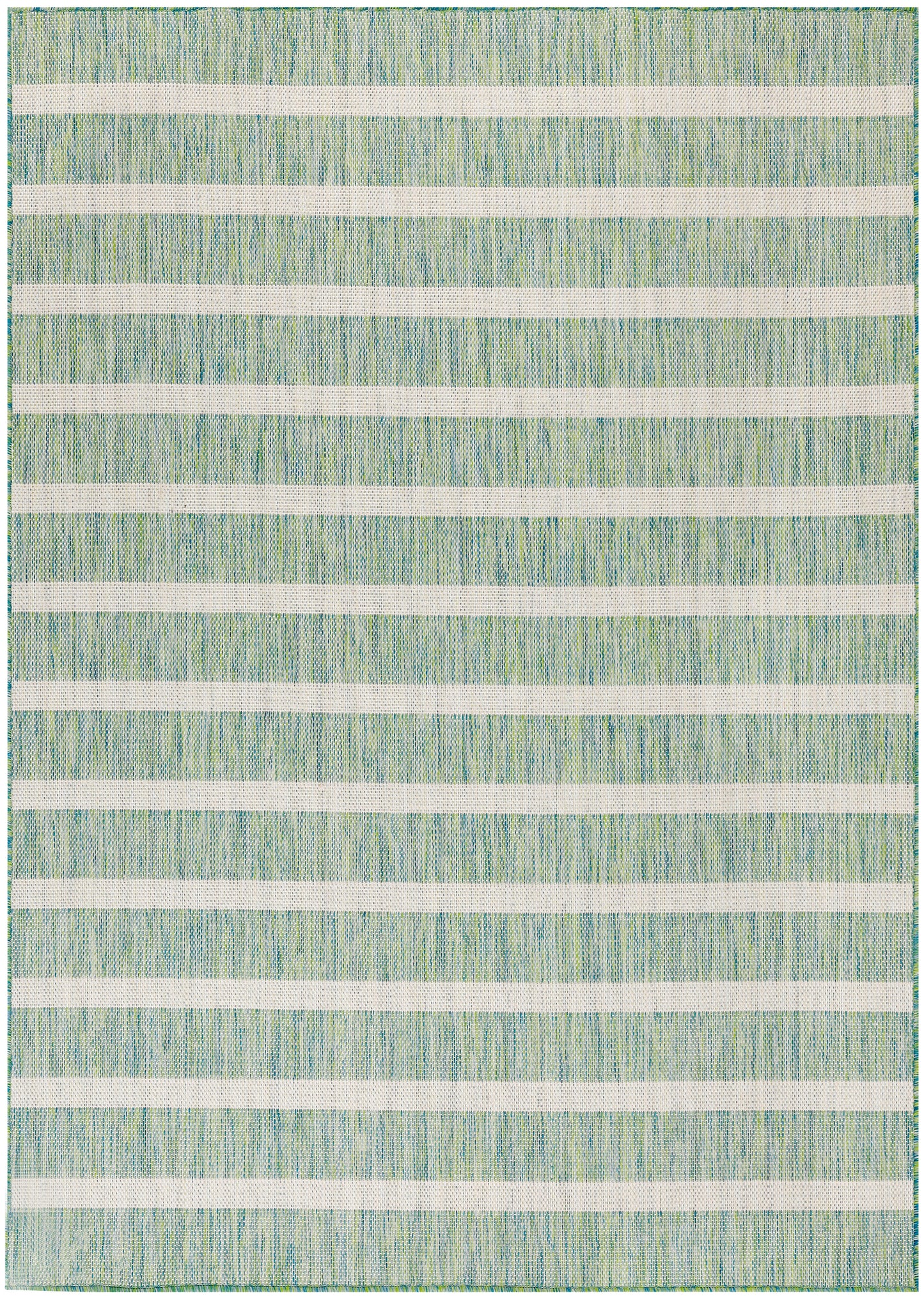 Nourison Home Positano POS03 Blue Green Ivory Contemporary Power-loomed Rug