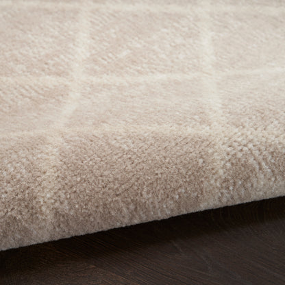 Nourison Home Grafix  Beige  Transitional