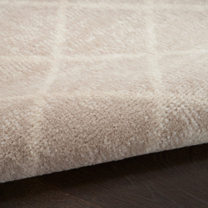 Nourison Home Grafix  Beige  Transitional
