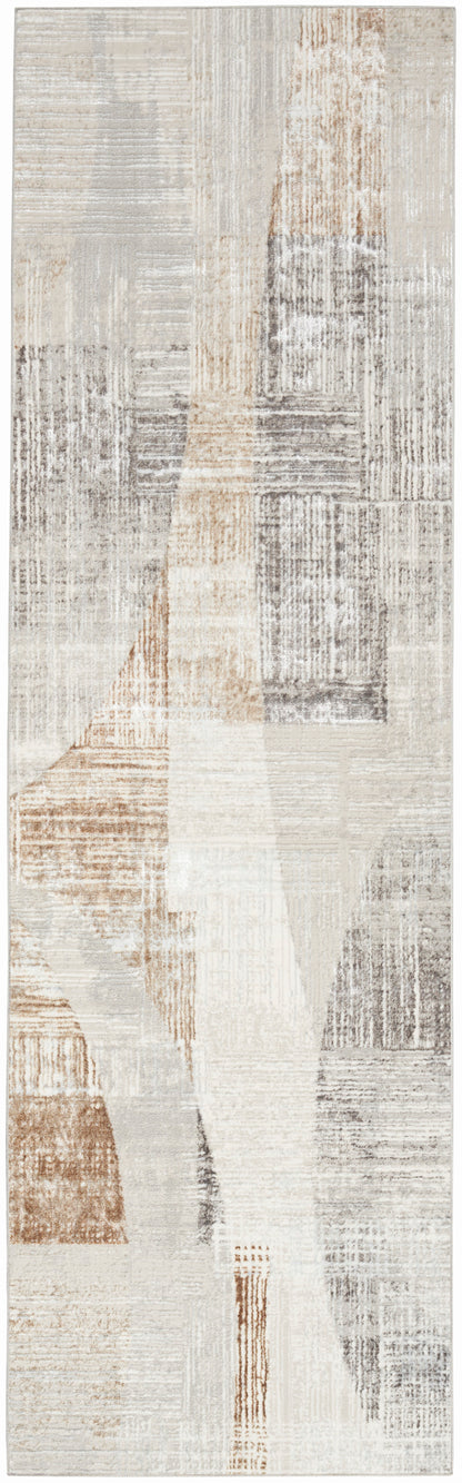 Nourison Home Sparkle ILI04 Grey Contemporary Power-loomed Rug
