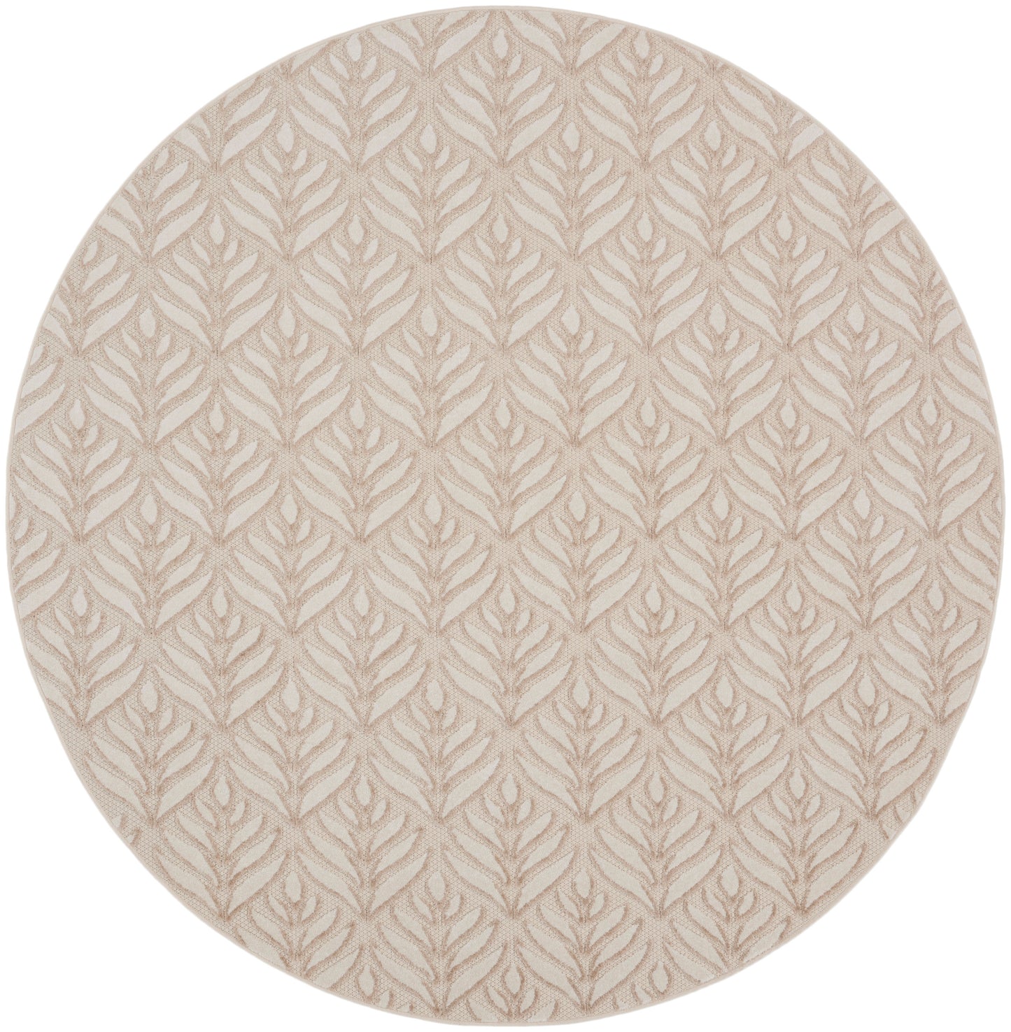 Nourison Home Aloha ALH35 Ivory Grey Contemporary Power-loomed Rugs