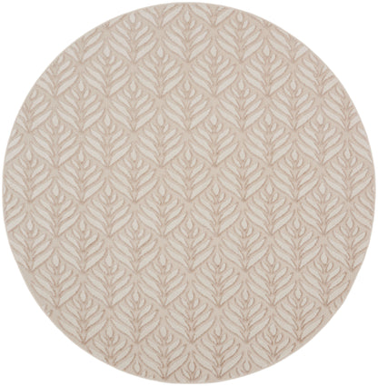 Nourison Home Aloha ALH35 Ivory Grey Contemporary Power-loomed Rugs
