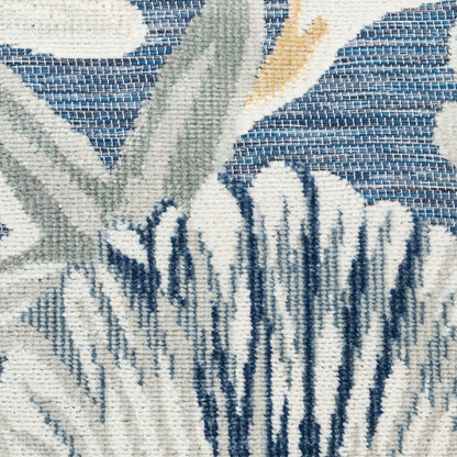 Nourison Home Suncoast  Denim Multicolor  Contemporary