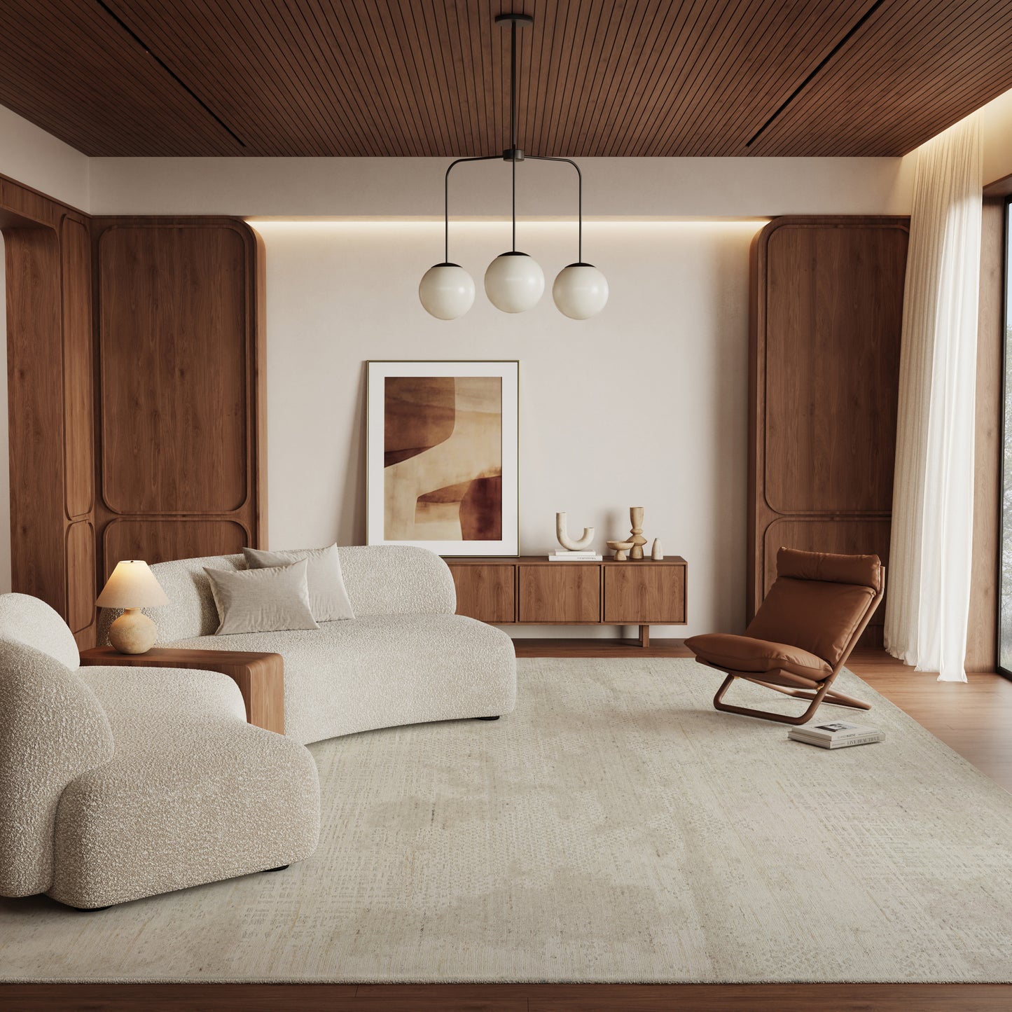 Nourison Home Harmony  Ivory  Contemporary