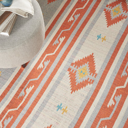 Nourison Home Baja  Ivory Grey  Transitional