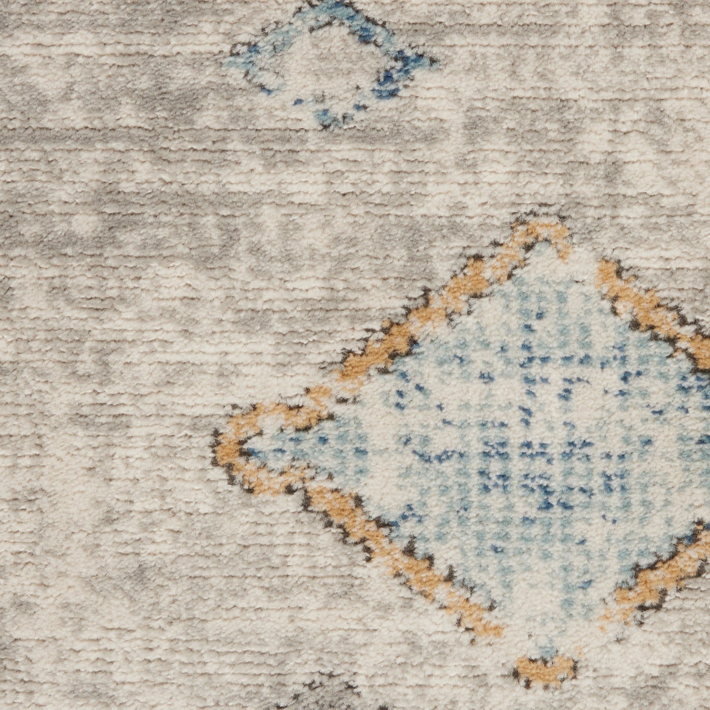 Nourison Home Quarry  Ivory Grey Blue  Contemporary