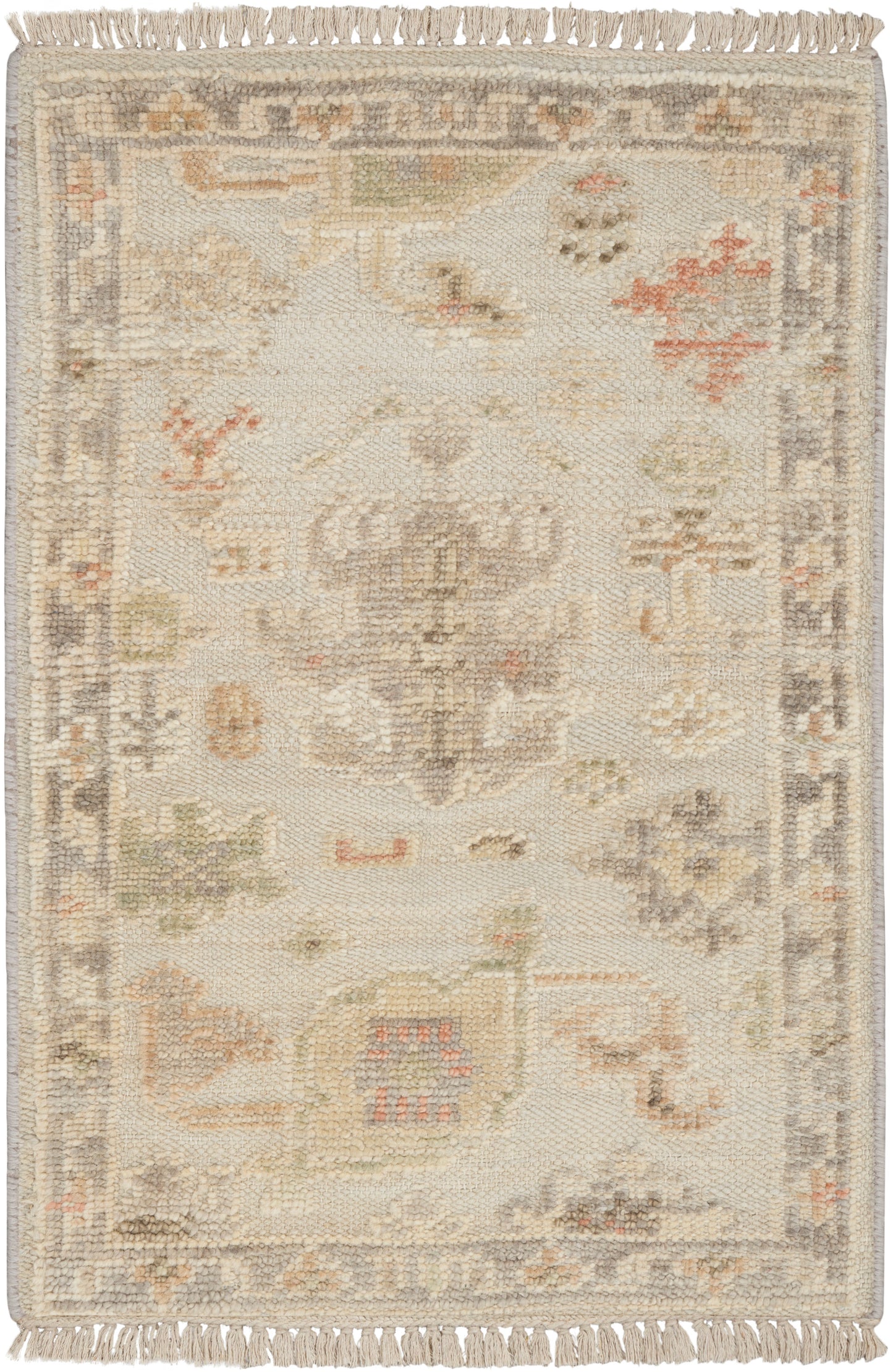 Nourison Home Whispers WHP03 Light Blue Traditional Hand Knotted Rug