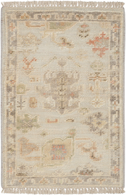 Nourison Home Whispers WHP03 Light Blue Traditional Hand Knotted Rug