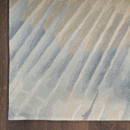 Nourison Home Prismatic  Sand  Contemporary