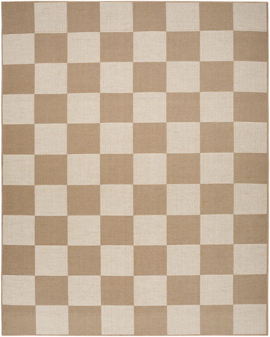 Nourison Home Washable Modern Jute  Natural Ivory  Contemporary